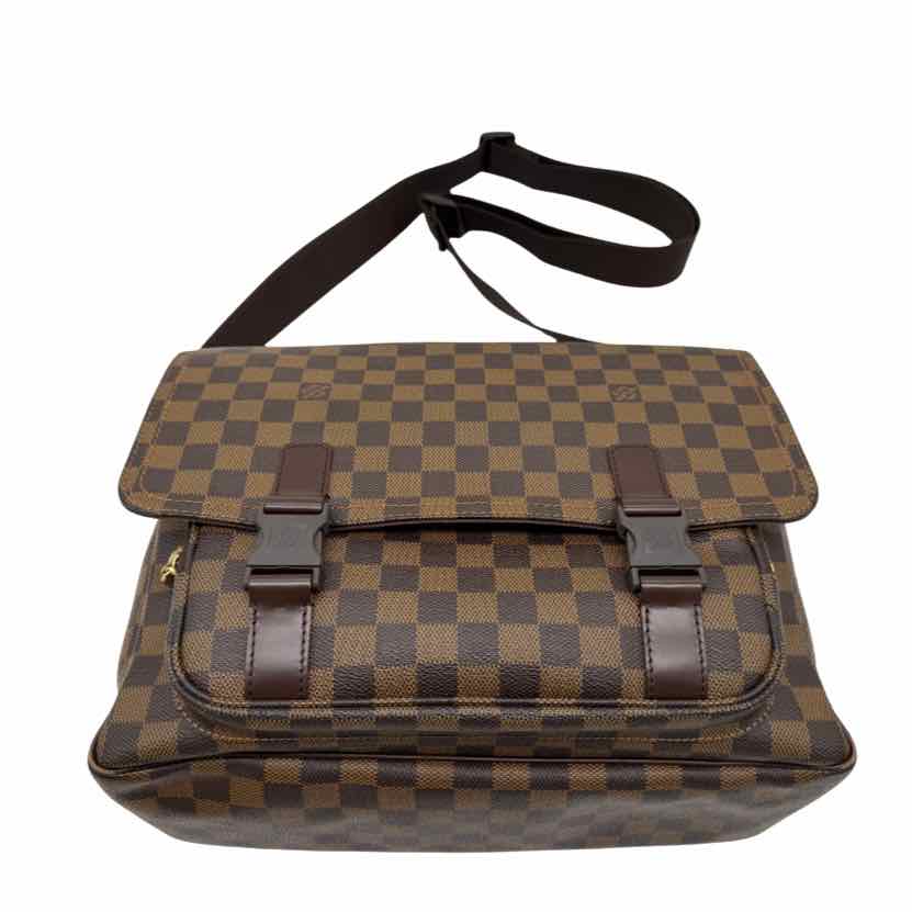 LOUIS VUITTON Damier Ebene Melville Messenger Bag (Pre-Owned)