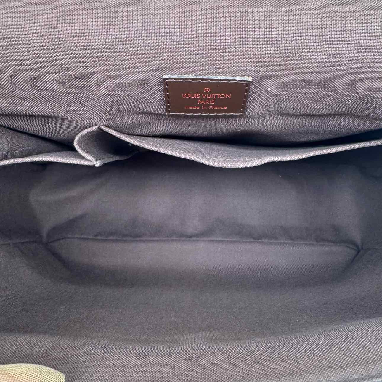 LOUIS VUITTON Damier Ebene Melville Messenger Bag (Pre-Owned)