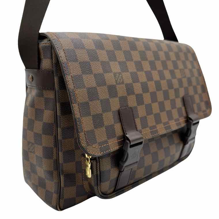 LOUIS VUITTON Damier Ebene Melville Messenger Bag (Pre-Owned)