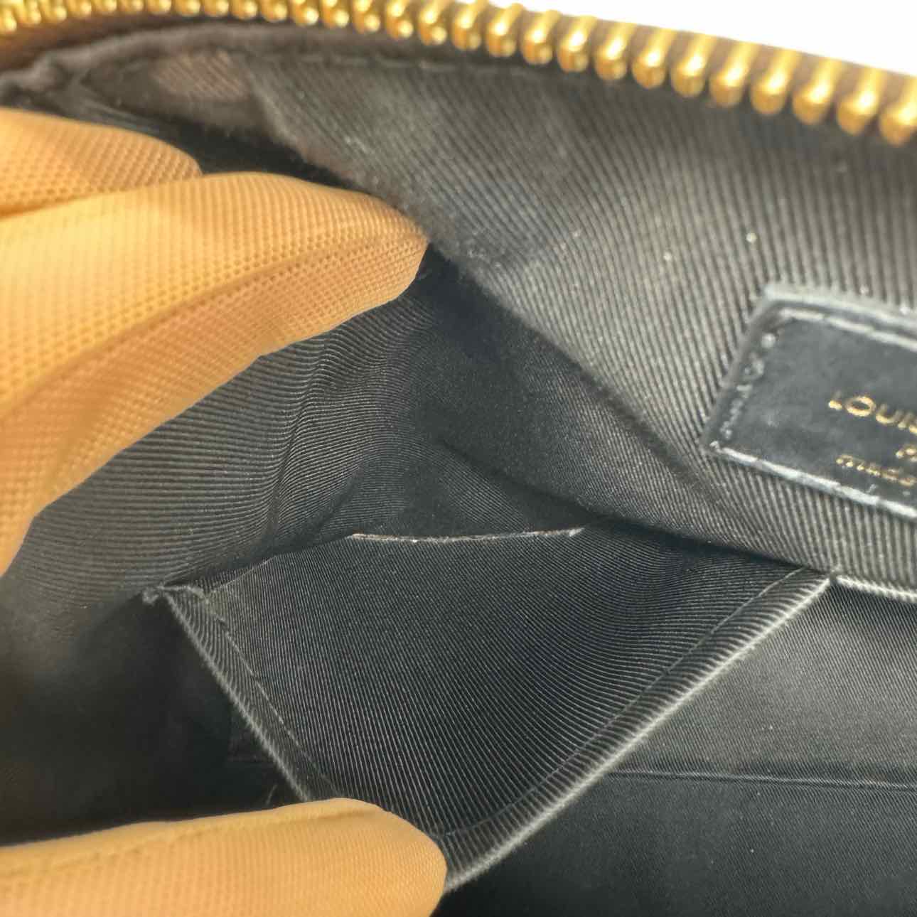 LOUIS VUITTON Damier Ebene Odeon Tote MM Brown (Pre-Owned)