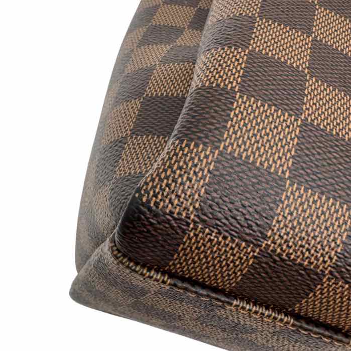LOUIS VUITTON Damier Ebene Odeon Tote MM Brown (Pre-Owned)