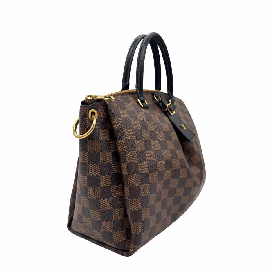 LOUIS VUITTON Damier Ebene Odeon Tote MM Brown (Pre-Owned)