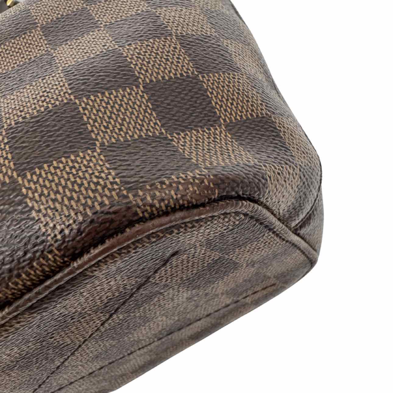 LOUIS VUITTON Damier Ebene Siena PM Brown Shoulder Bag