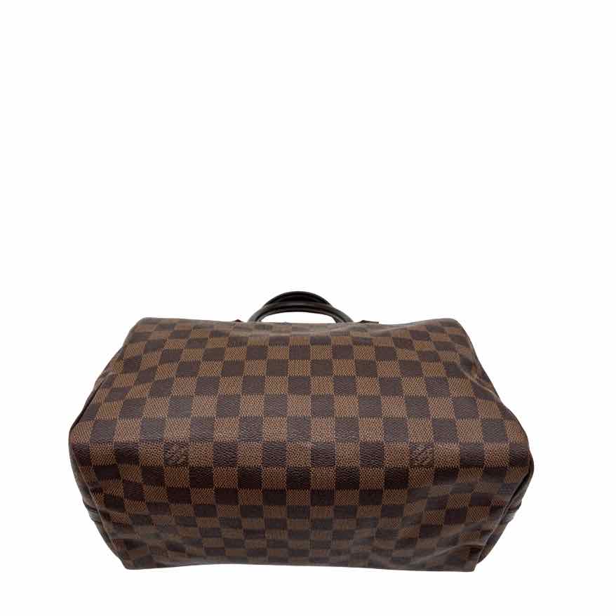 LOUIS VUITTON Damier Ebene Speedy Bandouliere 30 Brown (Pre-Owned)