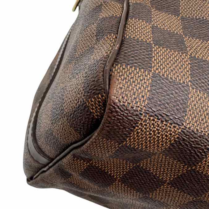 LOUIS VUITTON Damier Ebene Speedy Bandouliere 30 Brown (Pre-Owned)
