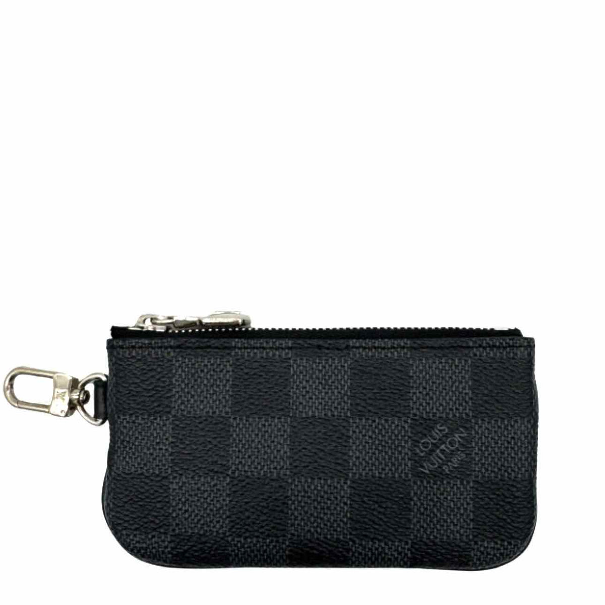 LOUIS VUITTON Damier Graphite 3D Trio Messenger Crossbody Black