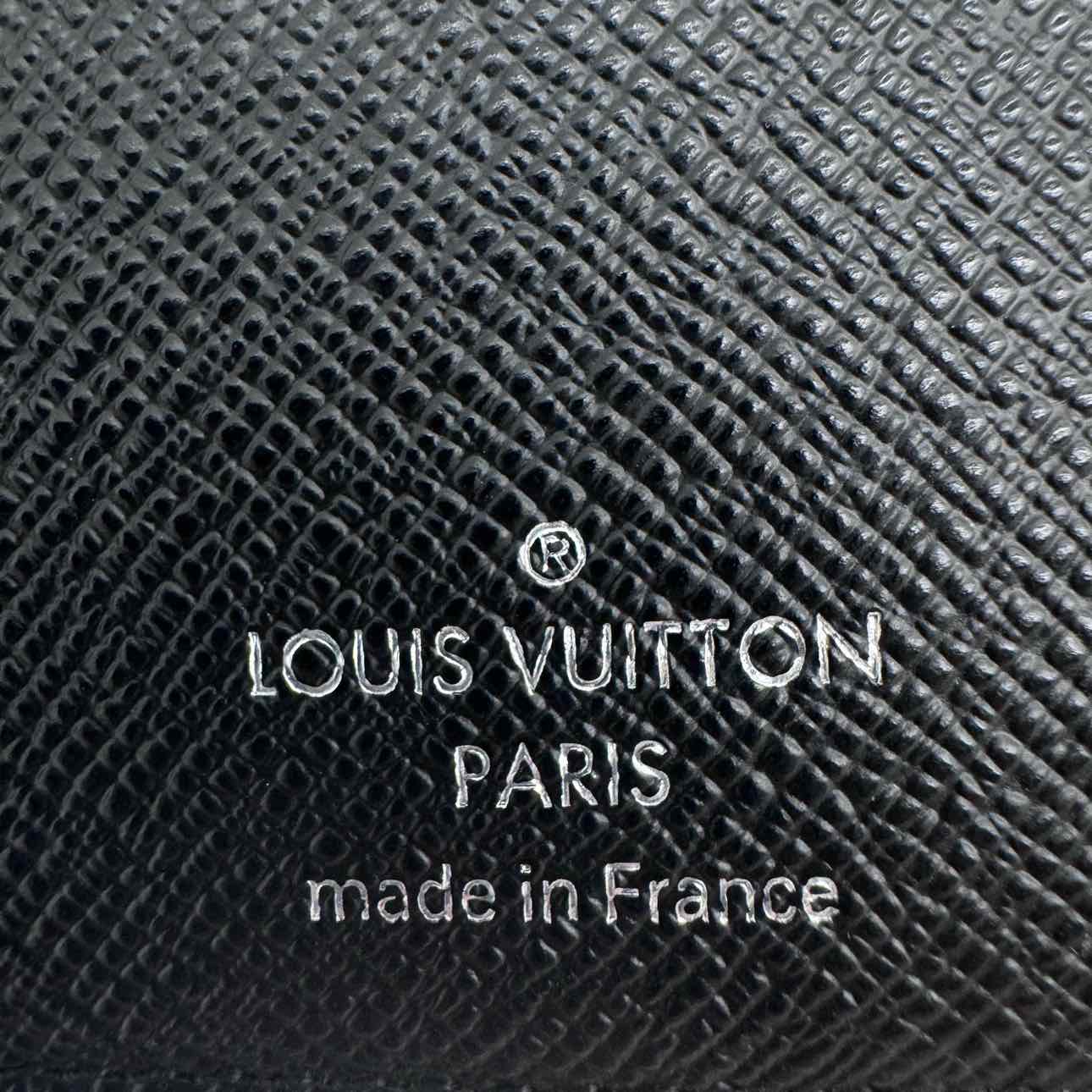 LOUIS VUITTON Damier Graphite Canvas Brazza Bi-Fold Wallet (Pre-Owned)