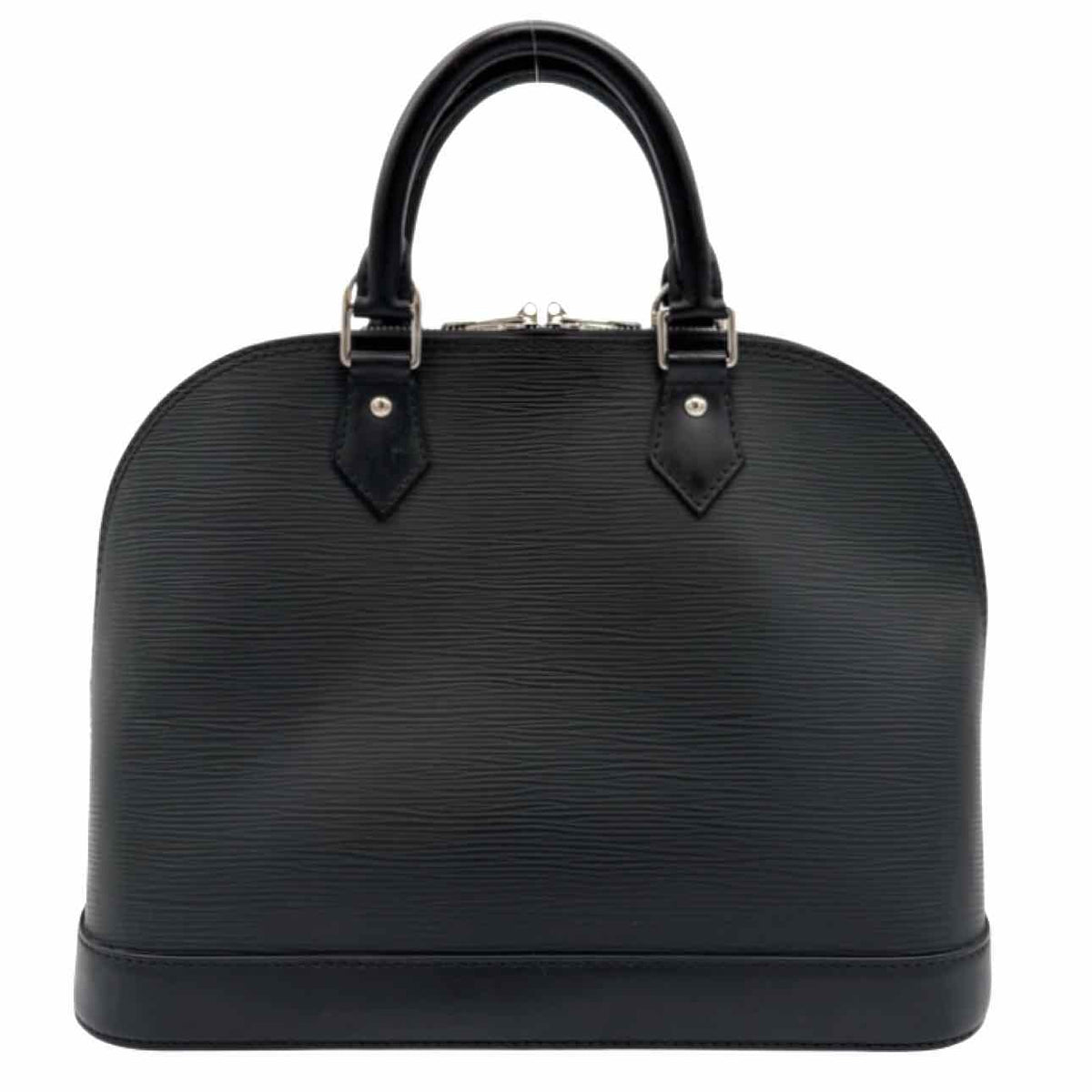 LOUIS VUITTON Epi Leather Alma PM Tote Black