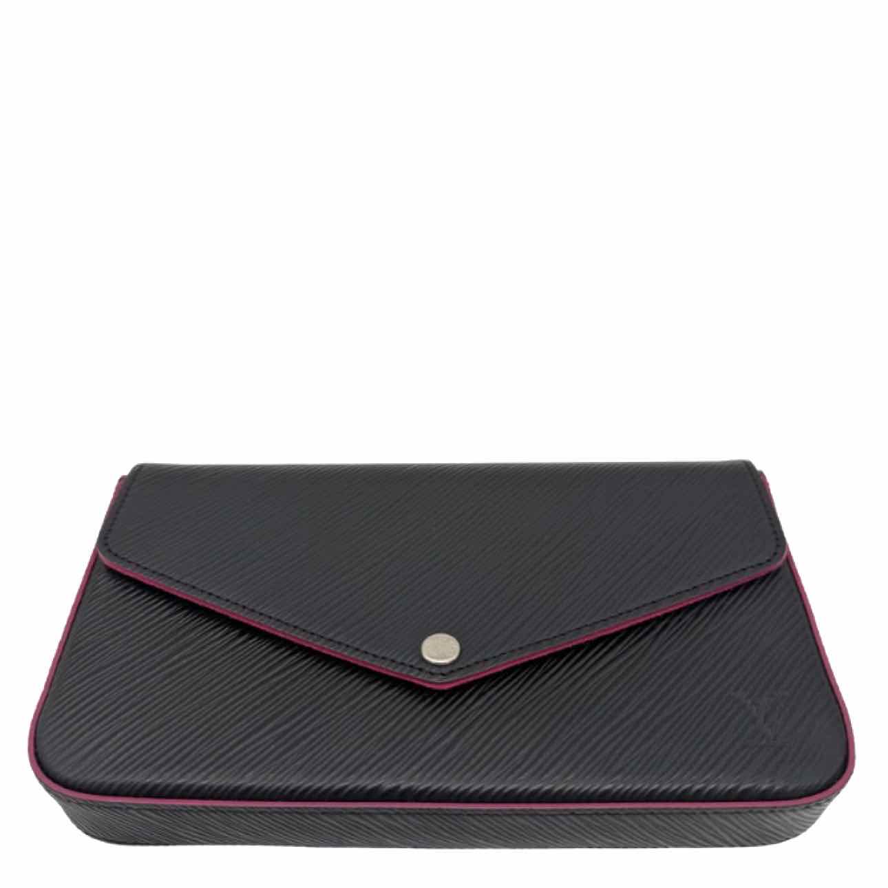 LOUIS VUITTON Epi Leather Pochette Felice Navy