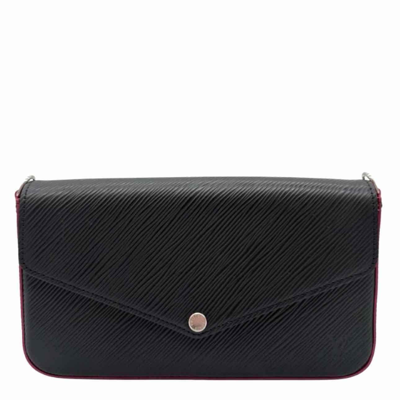 LOUIS VUITTON Epi Leather Pochette Felice Navy