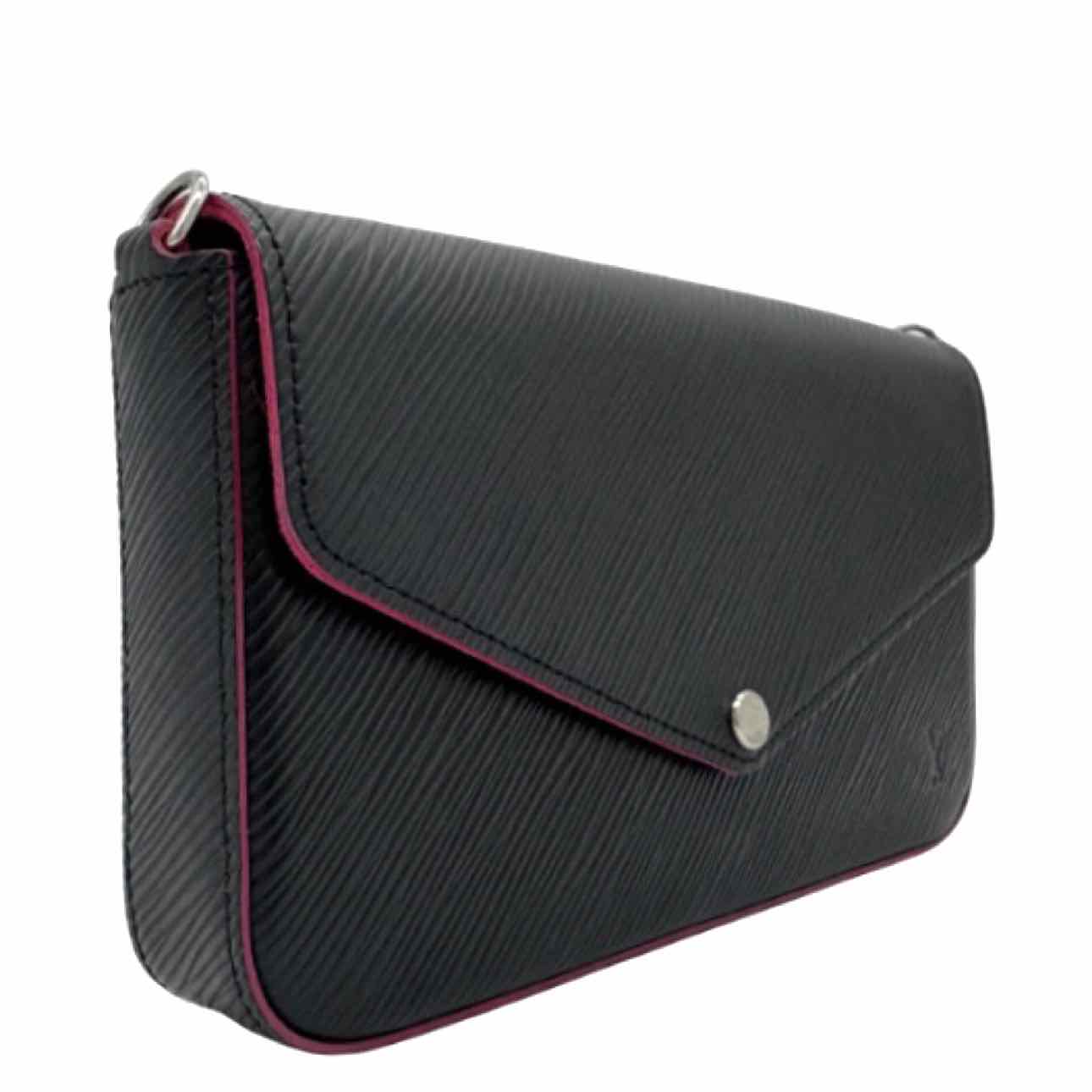 LOUIS VUITTON Epi Leather Pochette Felice Navy