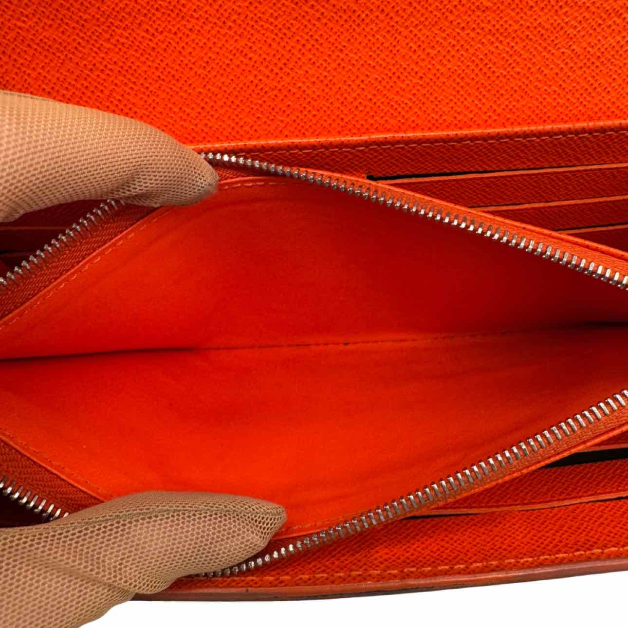 LOUIS VUITTON Epi Leather Twist Lock Blue Wallet