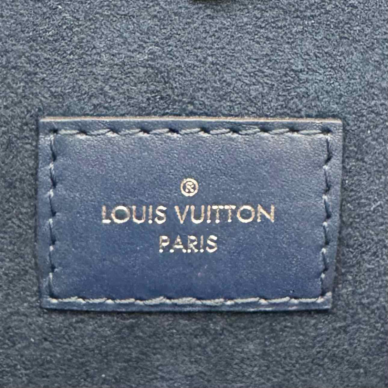 LOUIS VUITTON Epi Neverfull MM Navy