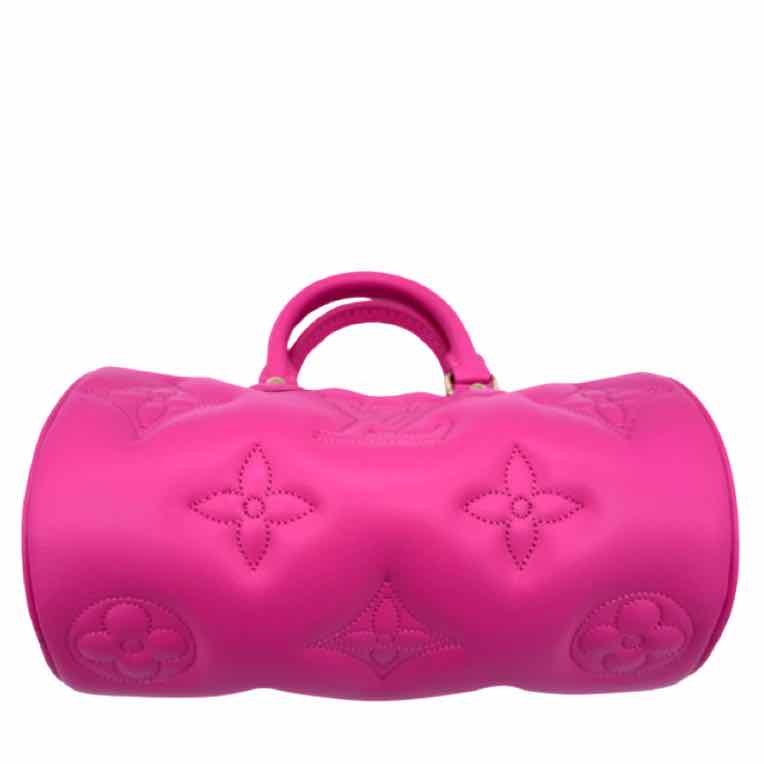 LOUIS VUITTON Monogram Bubblegram Papillon BB Pink Bag (Pre-Owned)
