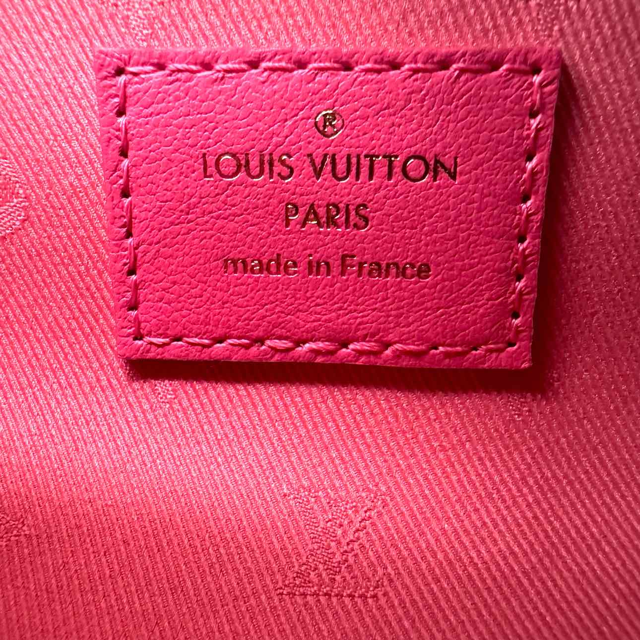 LOUIS VUITTON Monogram Bubblegram Papillon BB Pink Bag (Pre-Owned)