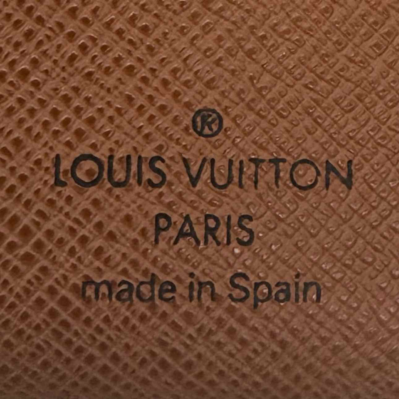 LOUIS VUITTON Monogram Canvas Agenda PM Brown