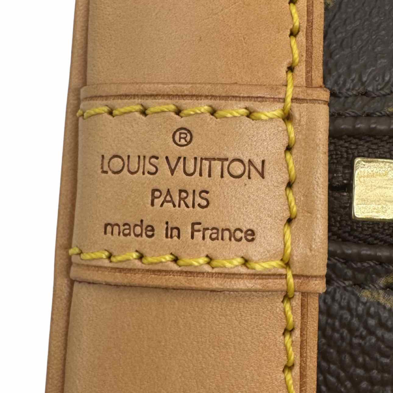 LOUIS VUITTON Monogram Canvas Alma PM Tote Bag Brown