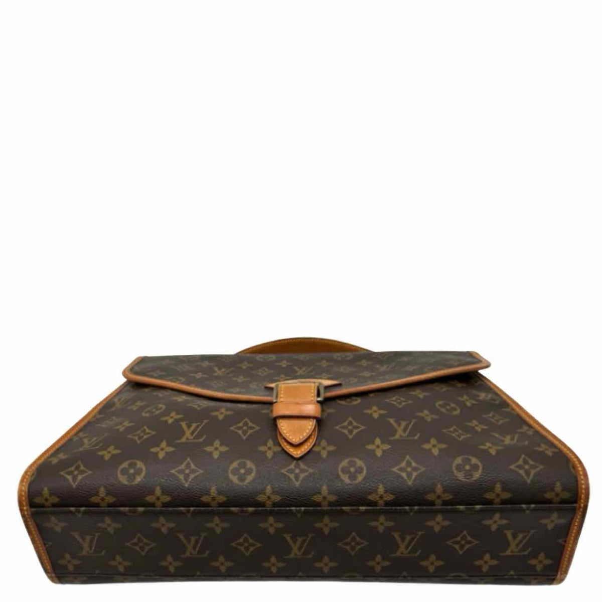 LOUIS VUITTON Monogram Canvas Beverly GM Briefcase Brown