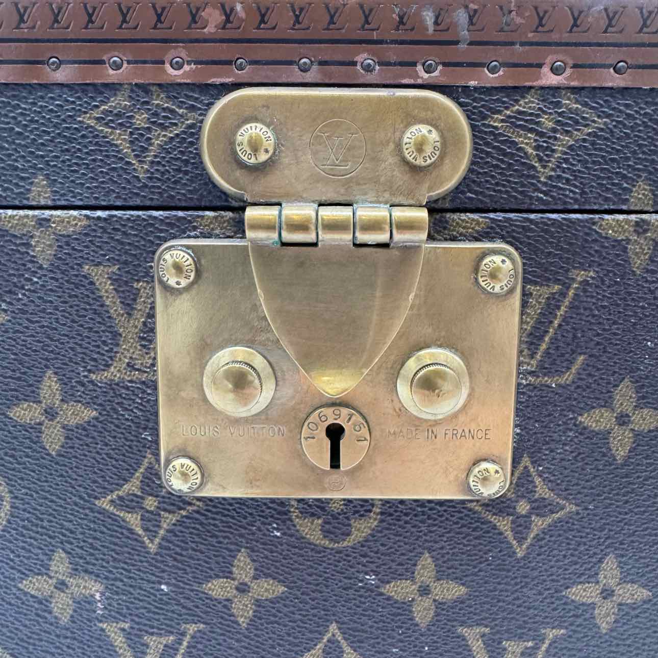 LOUIS VUITTON Monogram Canvas Boite Flacons Beauty Train Trunk