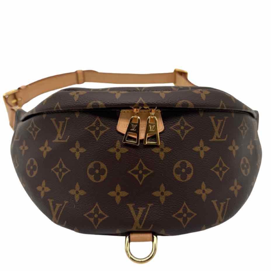 LOUIS VUITTON Monogram Canvas Bumbag Brown