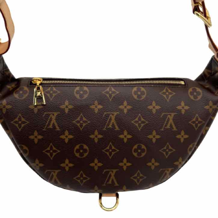 LOUIS VUITTON Monogram Canvas Bumbag Brown