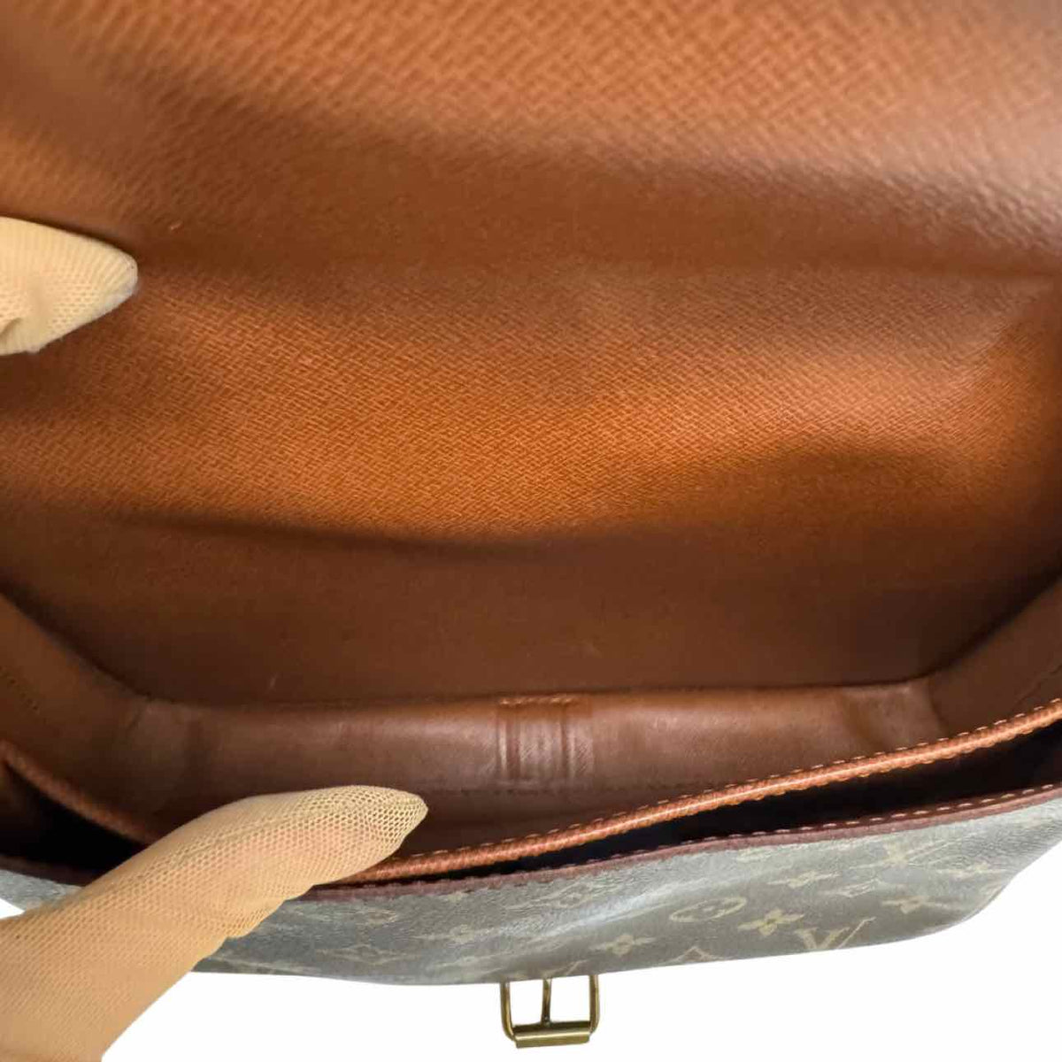LOUIS VUITTON Monogram Canvas Cartouchiere GM Crossbody