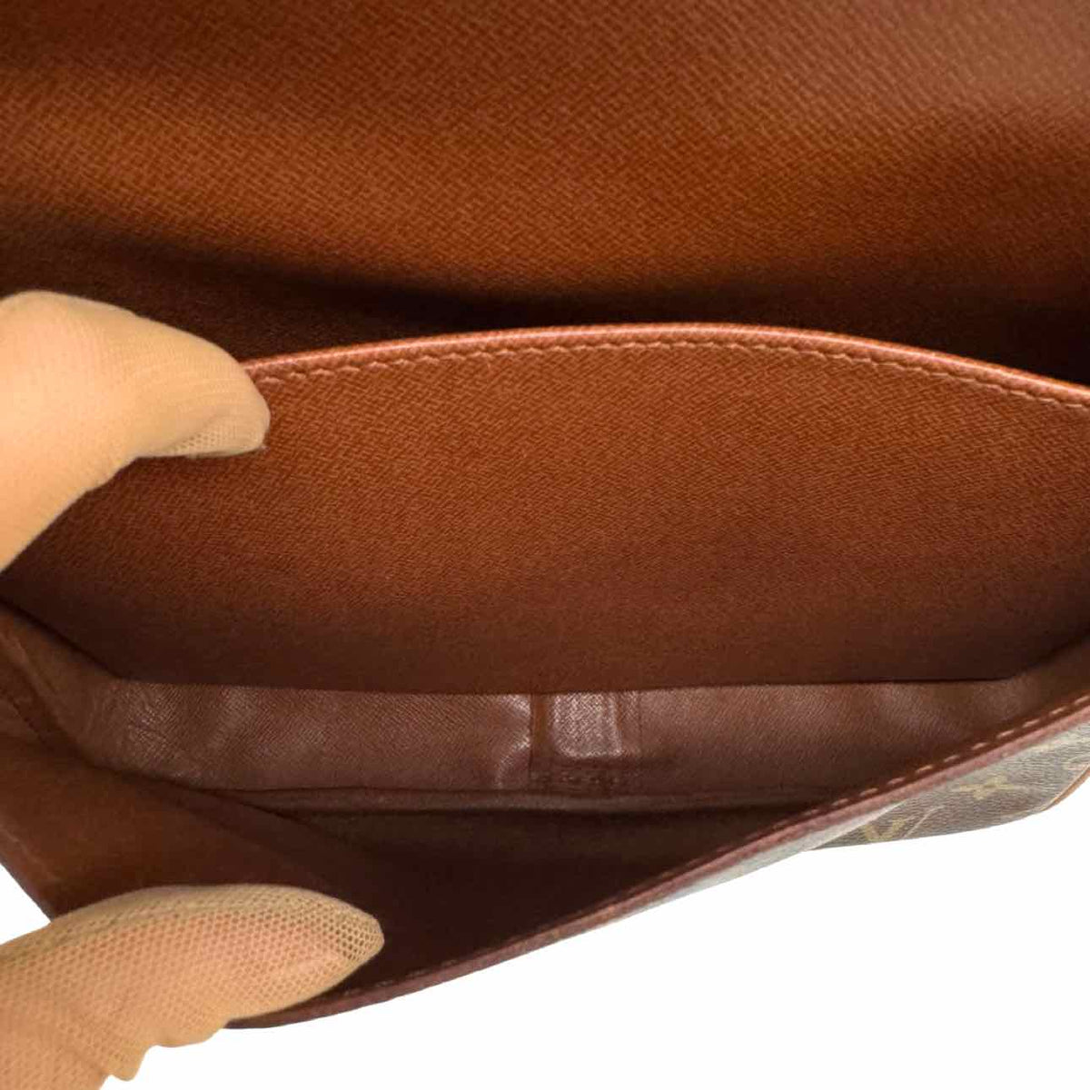 LOUIS VUITTON Monogram Canvas Cartouchiere GM Crossbody