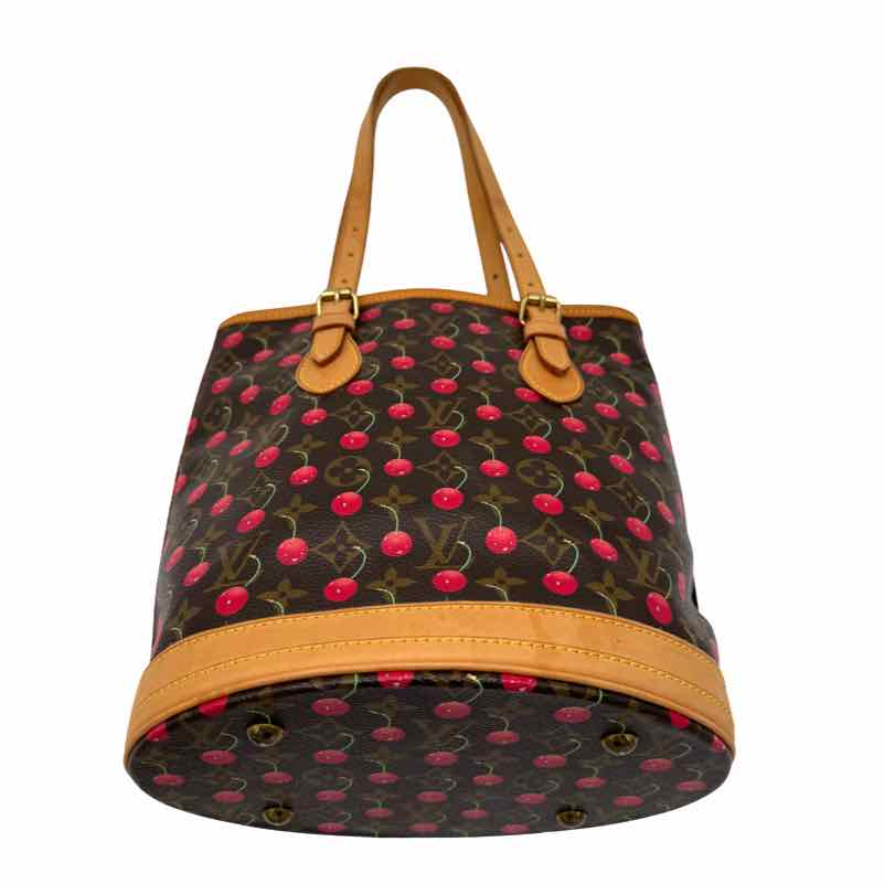 LOUIS VUITTON Monogram Canvas Cerises Bucket Bag (Pre-Owned)