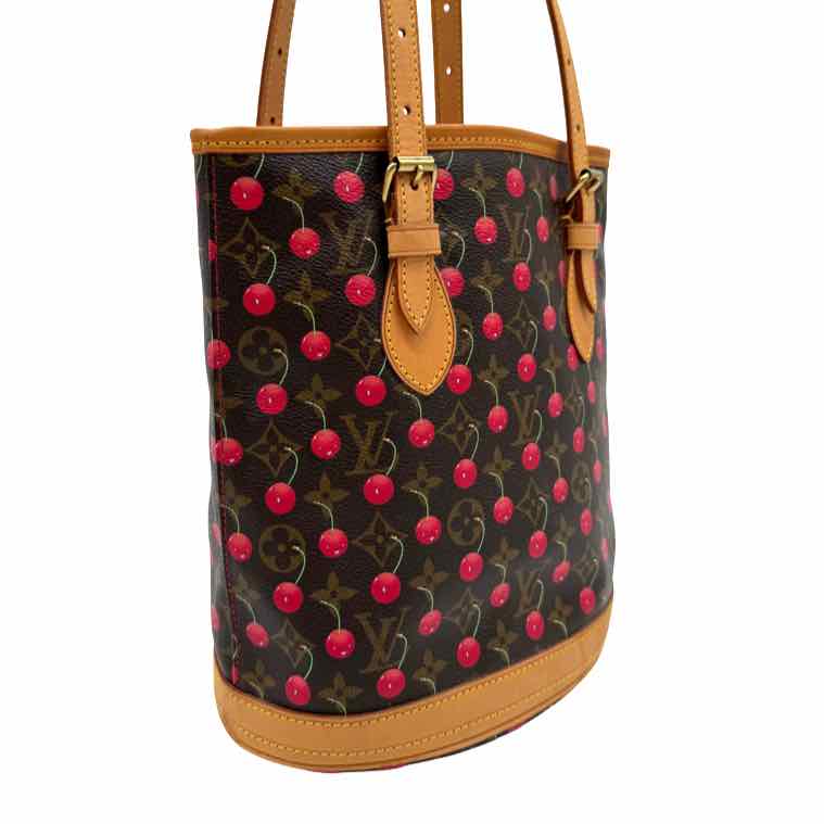 LOUIS VUITTON Monogram Canvas Cerises Bucket Bag (Pre-Owned)
