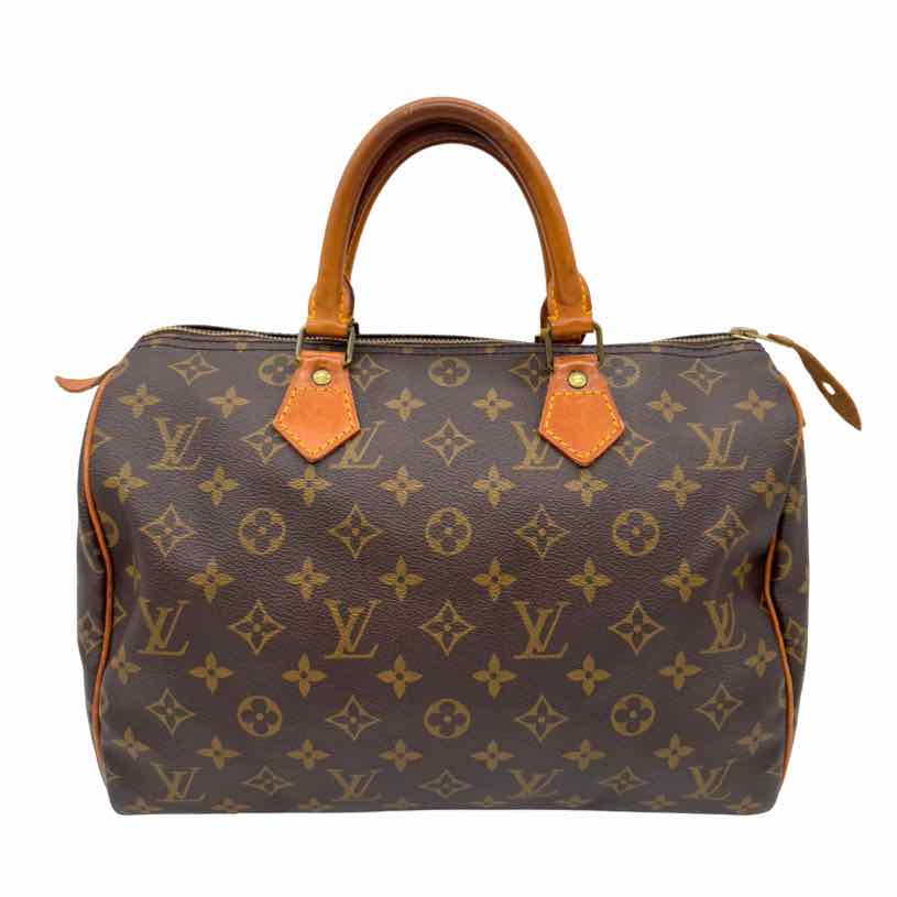 LOUIS VUITTON Monogram Canvas Handbag Speedy 30 (Pre-Owned)