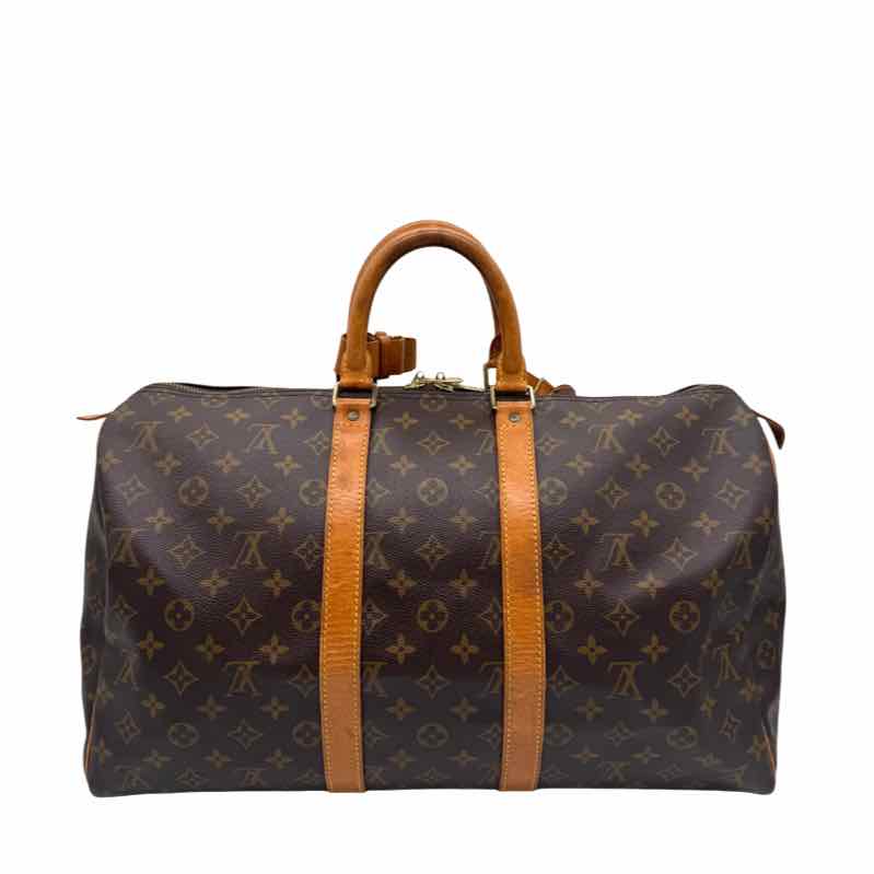 LOUIS VUITTON Monogram Canvas Keepall 45 Brown (Pre-Owned)