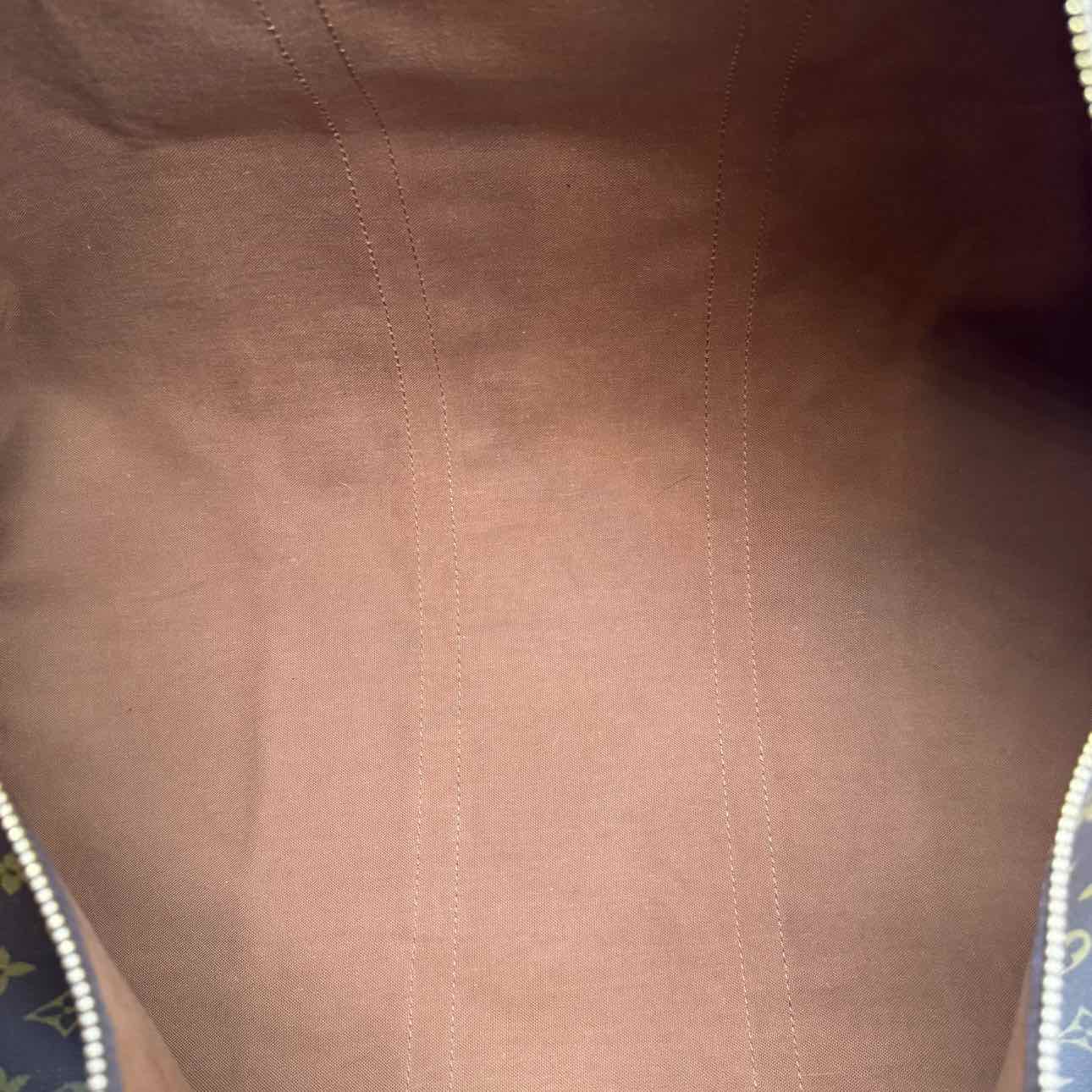 LOUIS VUITTON Monogram Canvas Keepall Bandouliere 55 Brown (Pre-Owned)