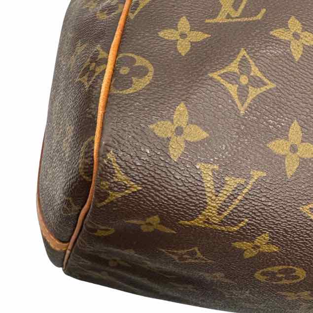 LOUIS VUITTON Monogram Canvas Keepall Bandouliere 55 Brown (Pre-Owned)
