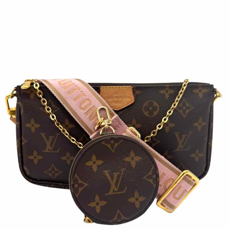 LOUIS VUITTON Monogram Canvas Multi Pochette Crossbody Bag
