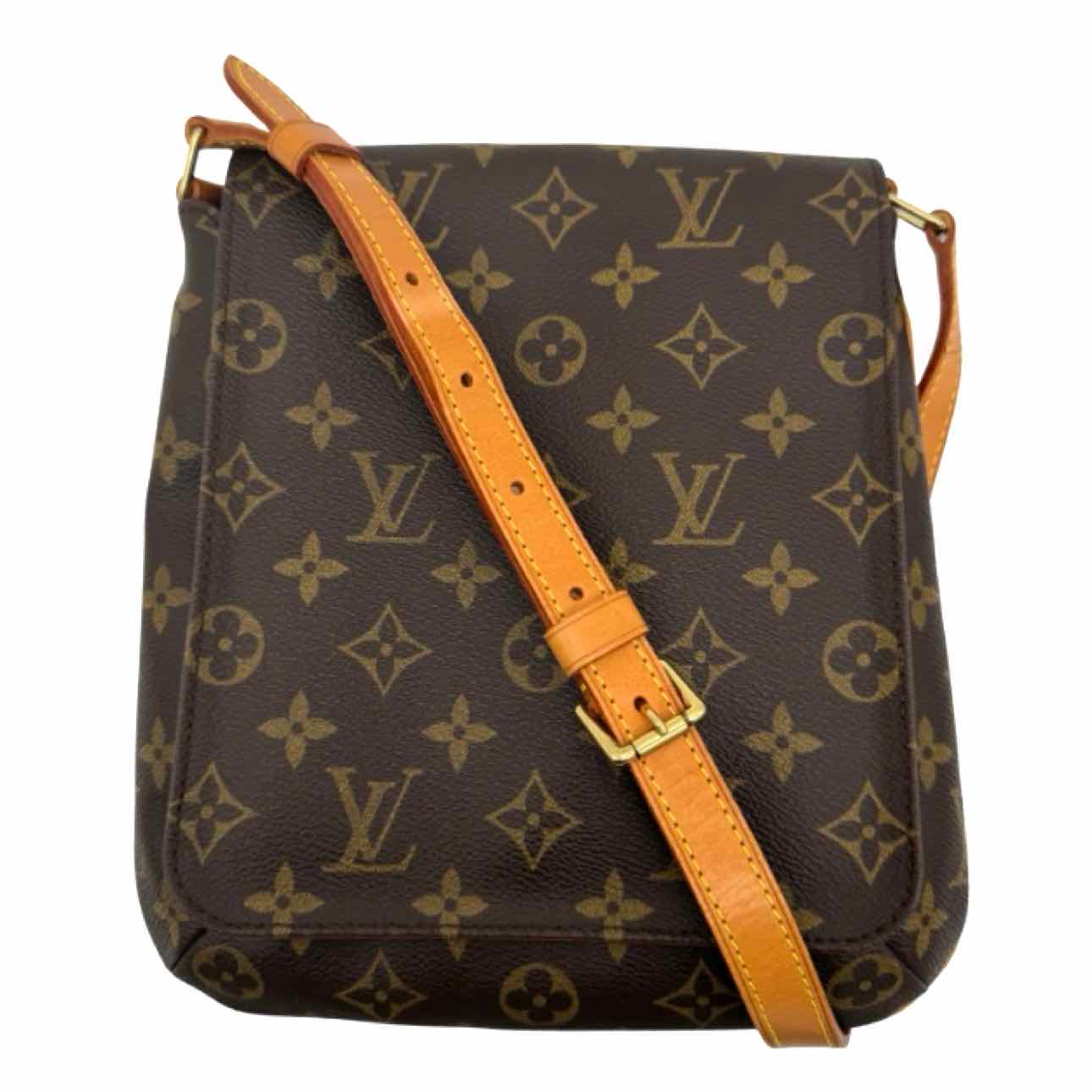 LOUIS VUITTON Monogram Canvas Musette Salsa Shoulder Bag Brown