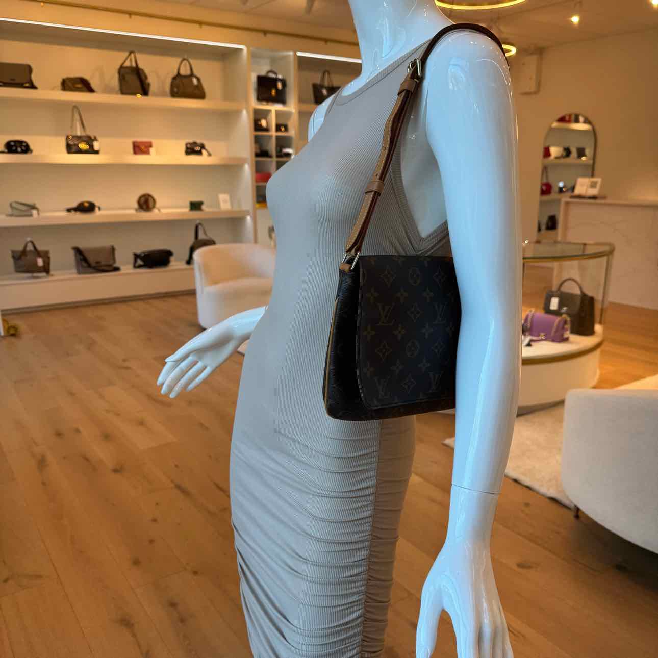 LOUIS VUITTON Monogram Canvas Musette Tango Shoulder Bag