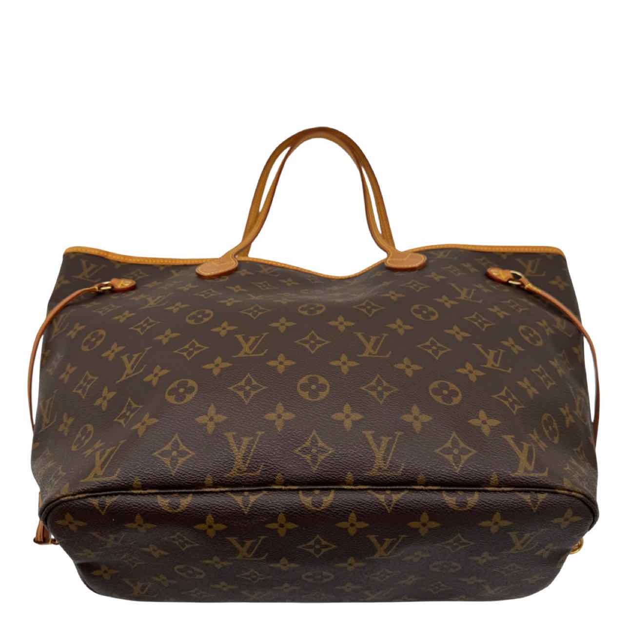 LOUIS VUITTON Monogram Canvas Neverfull MM Brown Tote Bag