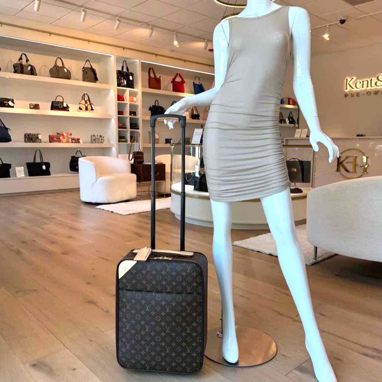 LOUIS VUITTON Monogram Canvas Pegase 45