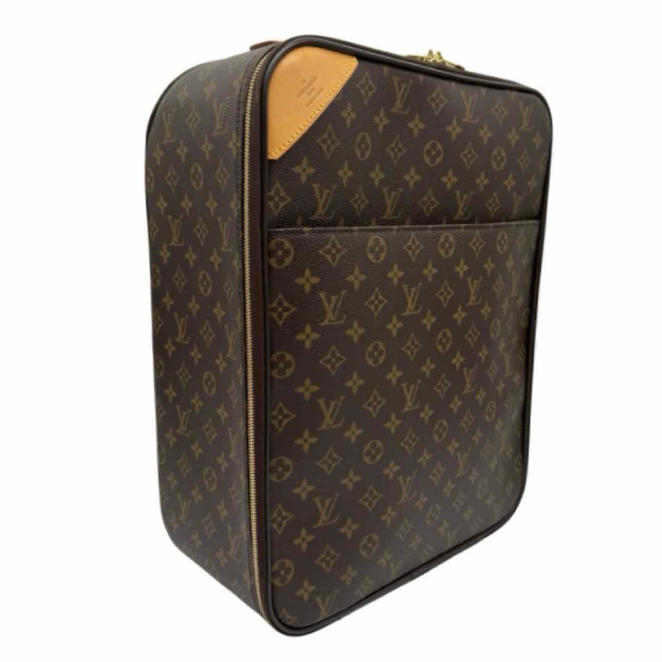 LOUIS VUITTON Monogram Canvas Pegase 45 Suitcase Brown
