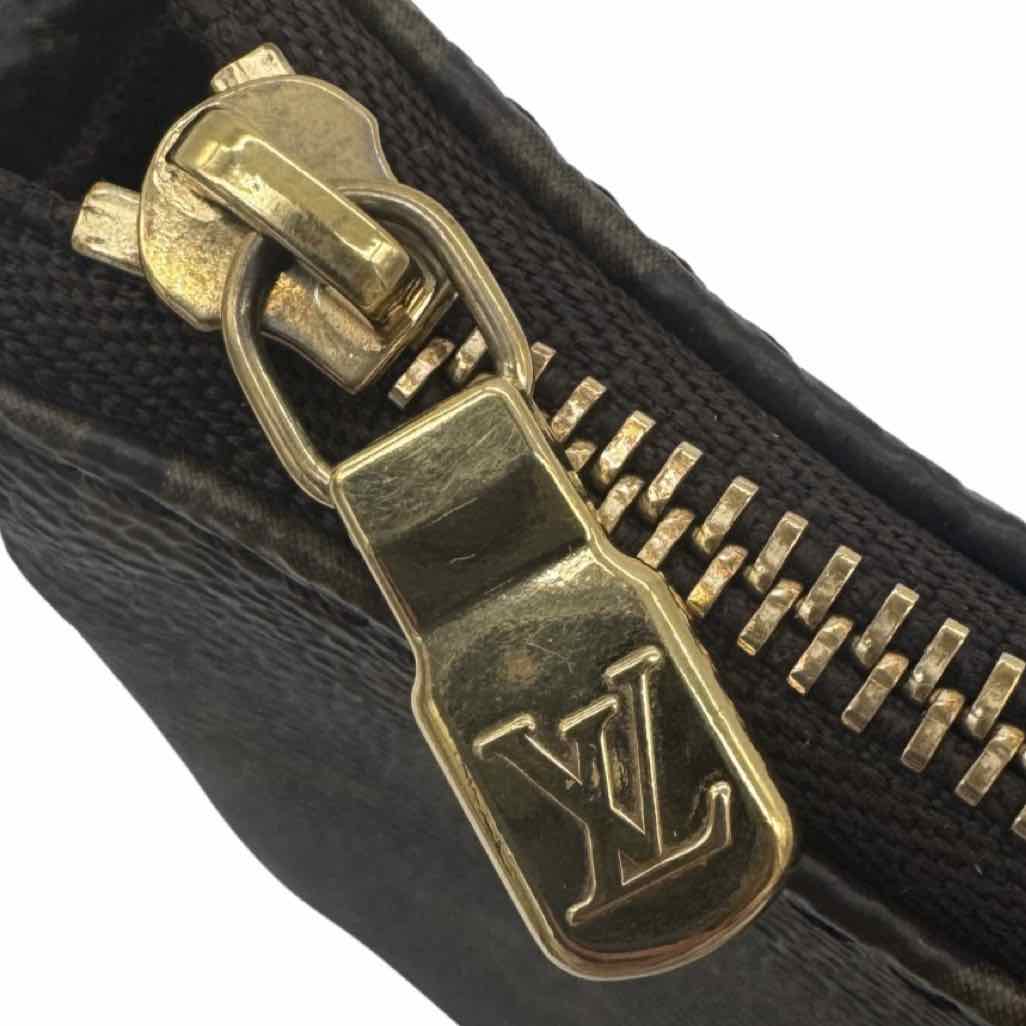 LOUIS VUITTON Monogram Canvas Pochette Accessoires Brown