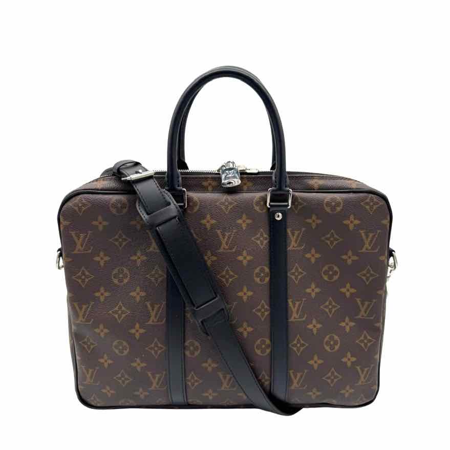 LOUIS VUITTON Monogram Canvas Porte-Documents Voyage PM (Pre-Owned)
