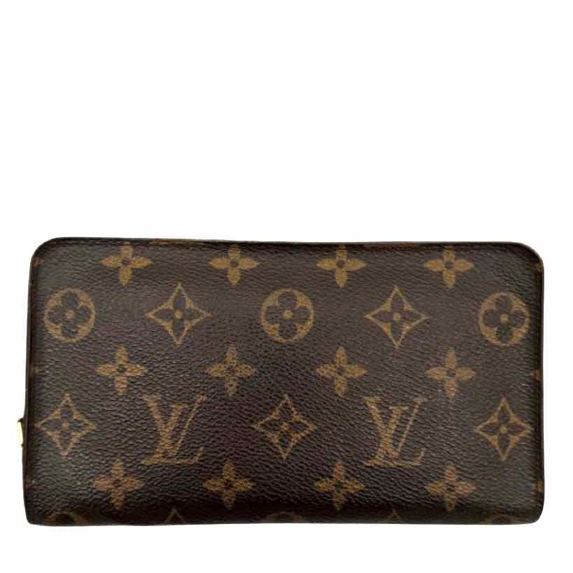 LOUIS VUITTON Monogram Canvas Porte Monnaie Zippy Wallet