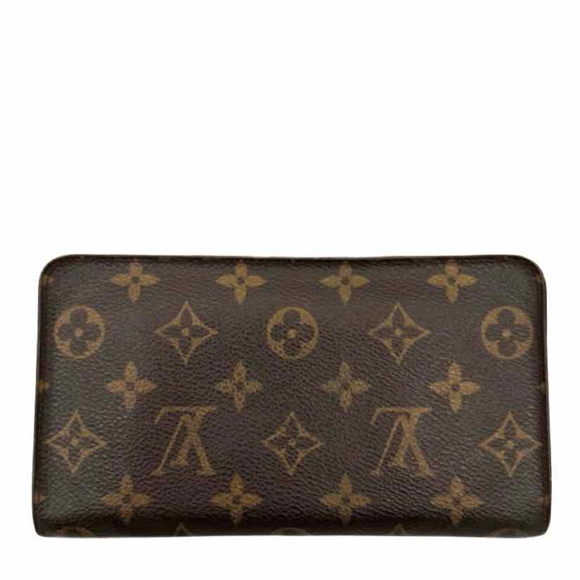 LOUIS VUITTON Monogram Canvas Porte Monnaie Zippy Wallet