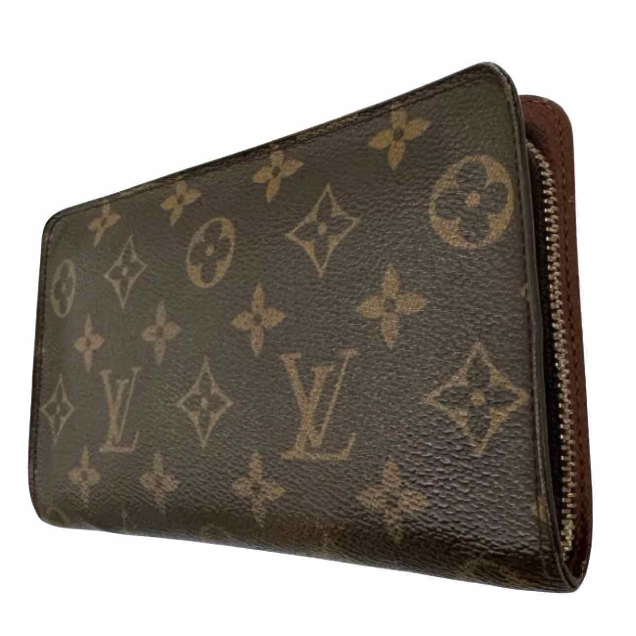 LOUIS VUITTON Monogram Canvas Porte Monnaie Zippy Wallet