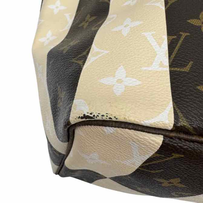 LOUIS VUITTON Monogram Canvas Rayures Neverfull MM (Pre-Owned)