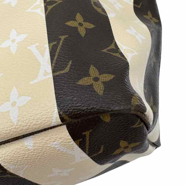 LOUIS VUITTON Monogram Canvas Rayures Neverfull MM (Pre-Owned)