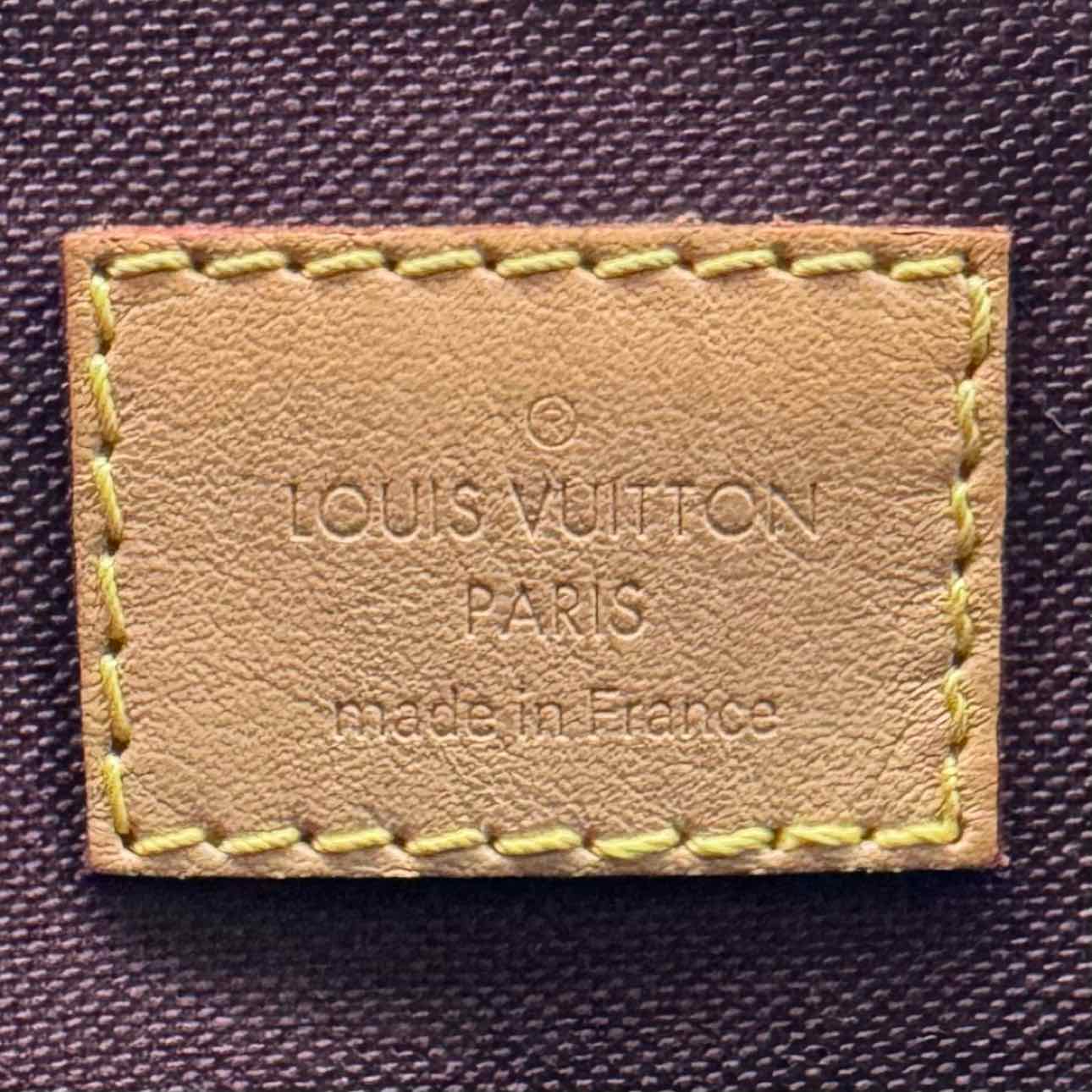 LOUIS VUITTON Monogram Canvas Rivoli MM Shoulder Bag Brown