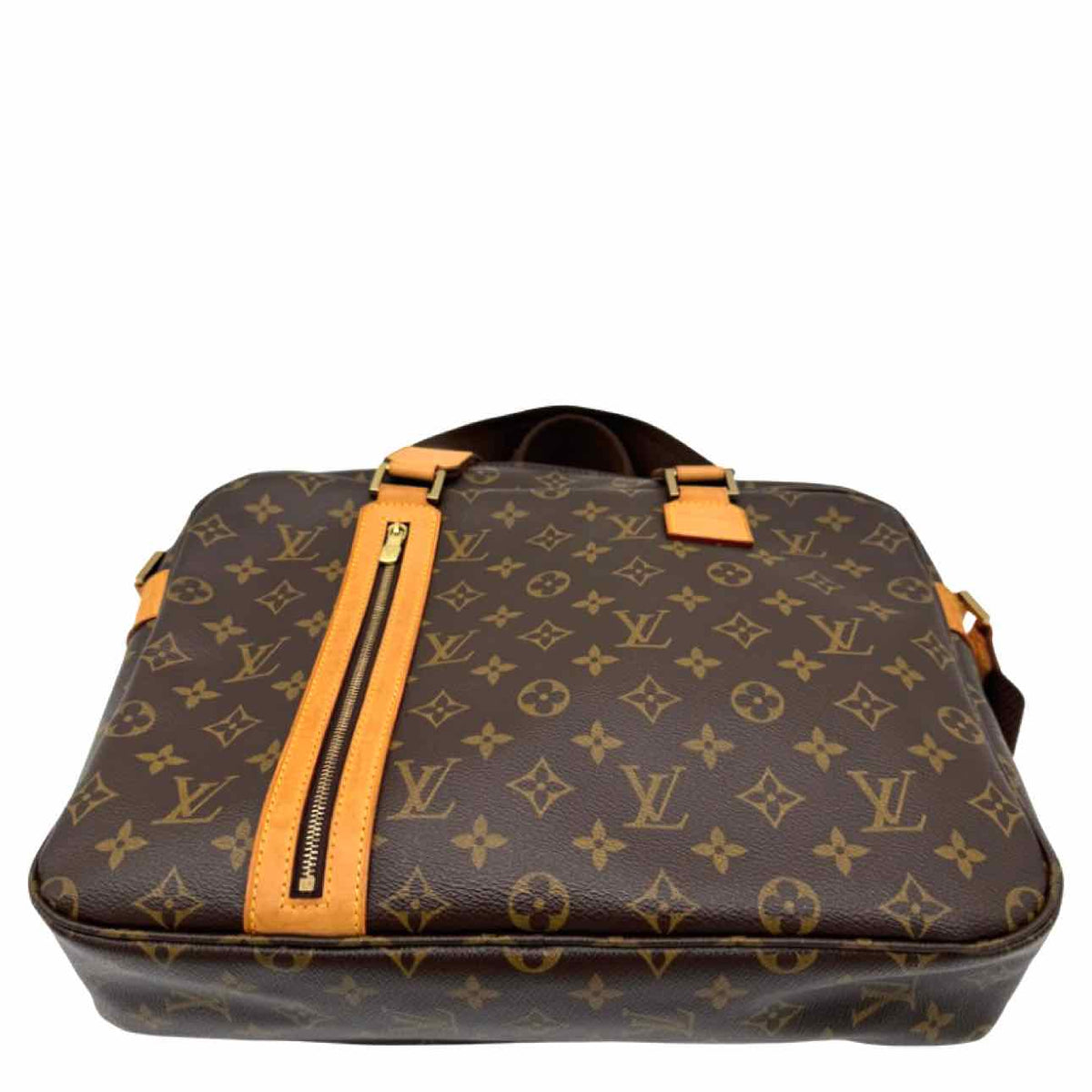 LOUIS VUITTON Monogram Canvas Sac Bosphore Briefcase/Messenger Bag Brown