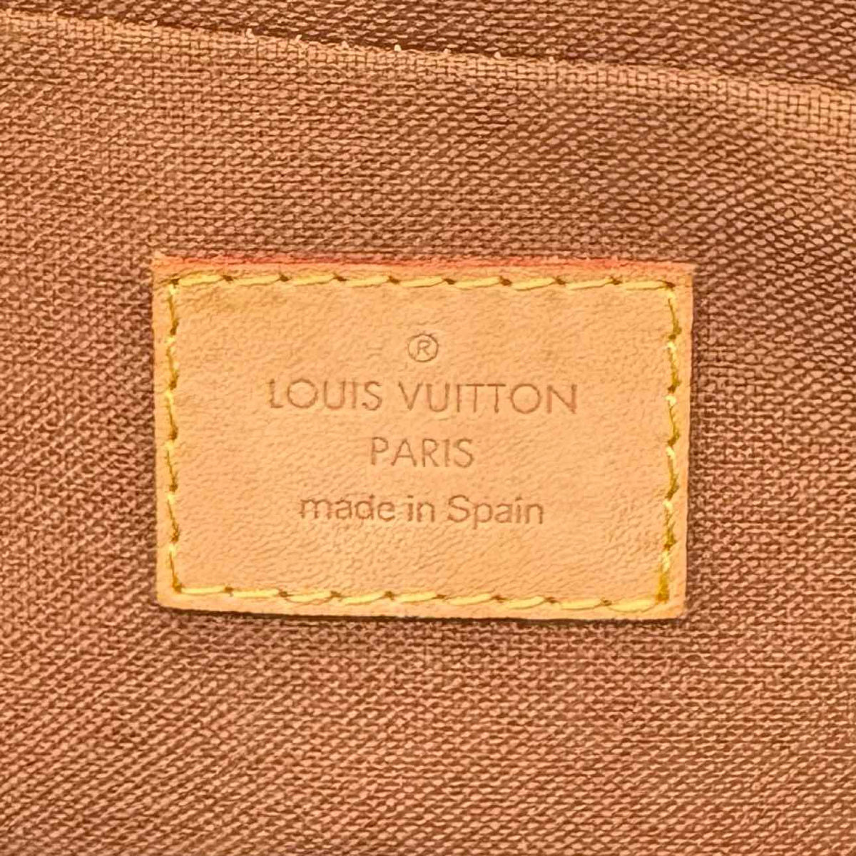 LOUIS VUITTON Monogram Canvas Sac Bosphore Briefcase/Messenger Bag Brown