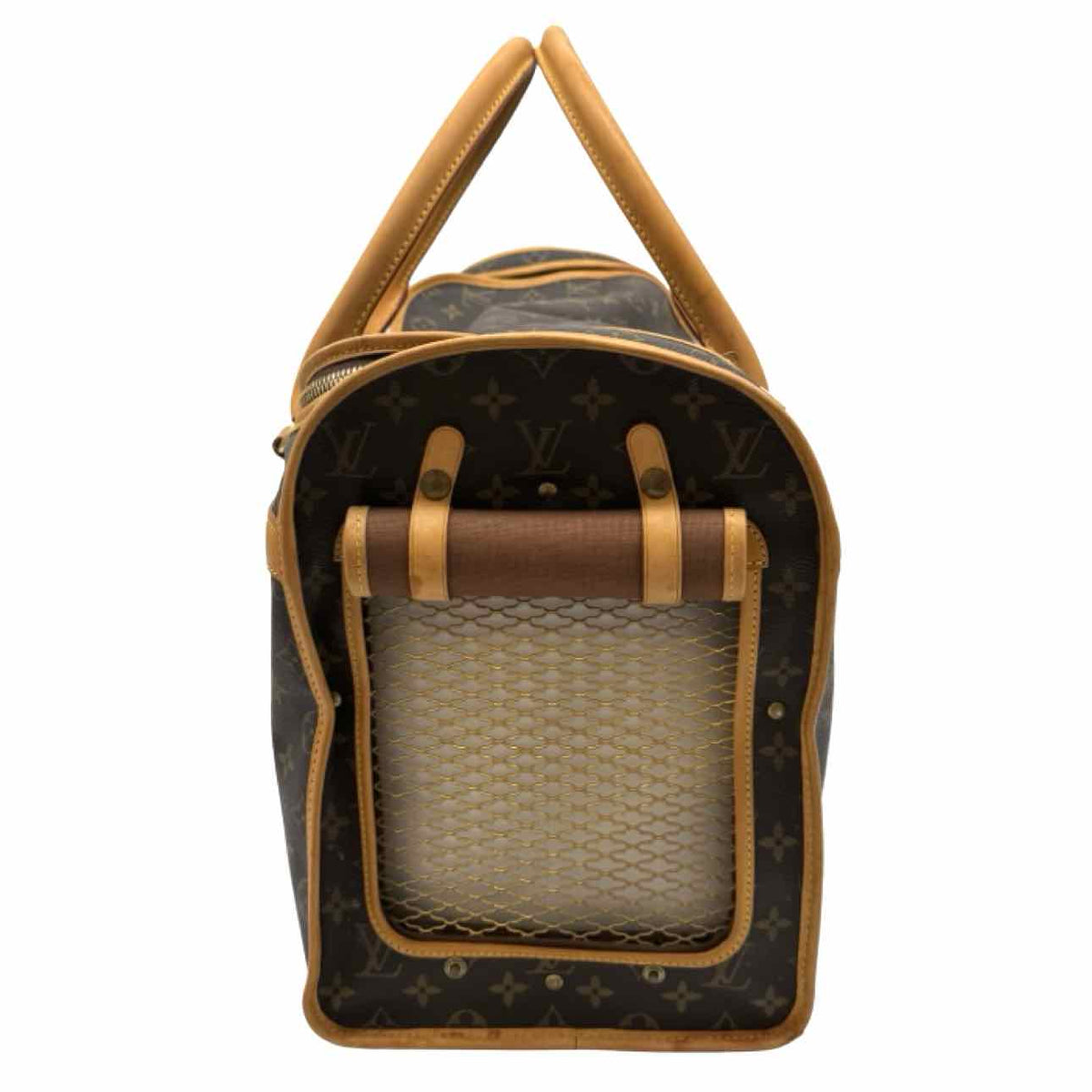 LOUIS VUITTON Monogram Canvas Sac Chien Pet Carrier 50